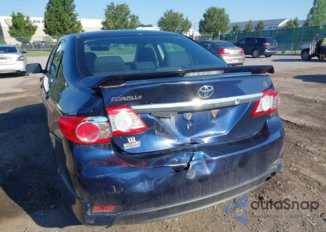 2013 Toyota Corolla S/Le from USA, damaged, VIN 2T1BU4EE5DC115228